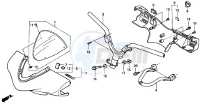 NES150 125 drawing HANDLE PIPE/HANDLE COVER