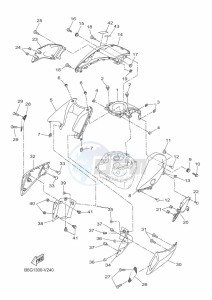 MT125 MTN125-A (BGW2) drawing FUEL TANK 2