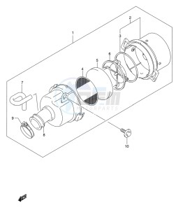 LT-Z50Z drawing AIR CLEANER