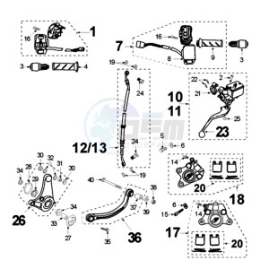 FIGHT ZULA drawing BRAKE SYSTEM *AJP*