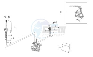 RS 50 drawing Carburettor I - SE-TS