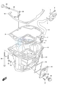 DF 200A drawing Oil Pan