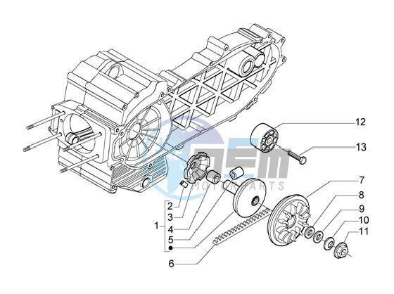 Driving pulley