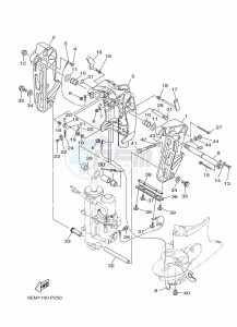 F130AETL drawing FRONT-FAIRING-BRACKET