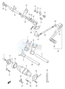 TL1000R (E2) drawing GEAR SHIFTING