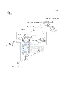 ZX 1200 C [NINJA ZZR 1200] (C1-C4) [NINJA ZZR 1200] drawing SHOCK ABSORBER-- S- -