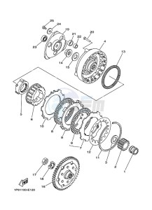 TT-R50E (BEGB) drawing CLUTCH