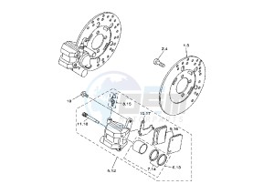 ATV 400 drawing FRONT BRAKE