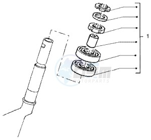 X9 180 Amalfi drawing Fifth wheel assembly