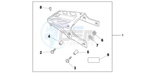 NC700XDD NC700X Dual Cluth ABS 2ED - (2ED) drawing KIT  RR CARRIER