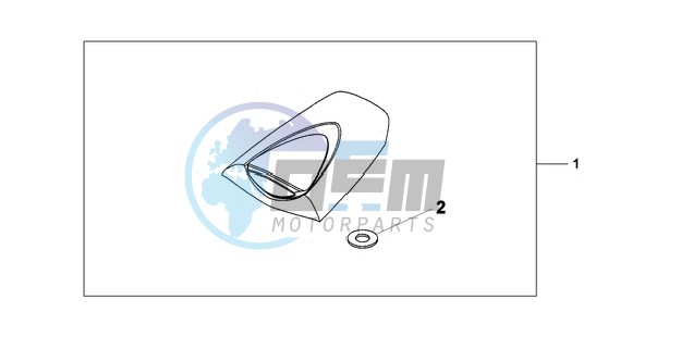 SEAT COWL*NHA66P*