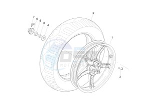 S 125 4T 2V E3 Taiwan drawing Rear Wheel