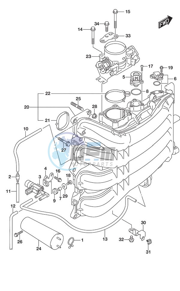 Intake Manifold/Throttle Body