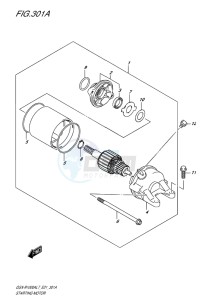 GSX-R1000 EU drawing STARTING MOTOR