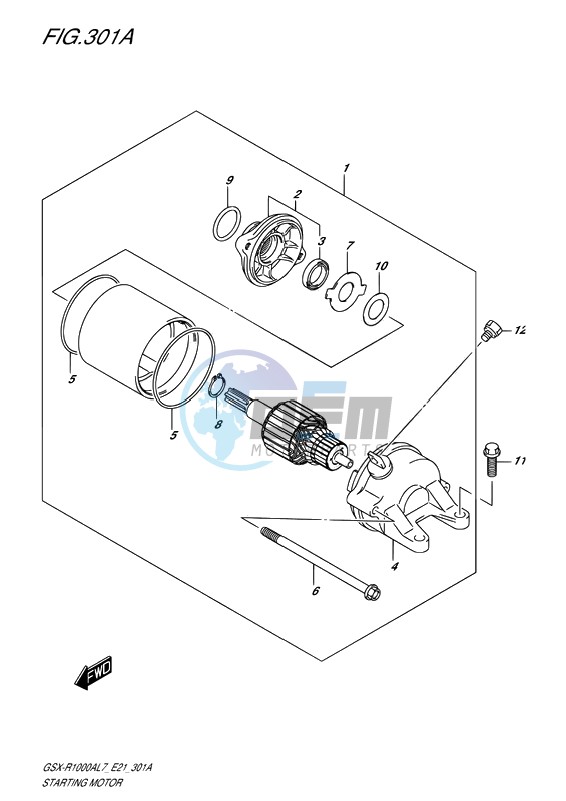 STARTING MOTOR