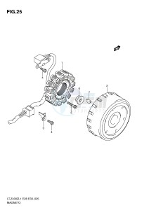 LT-Z400 (E28-E33) drawing MAGNETO