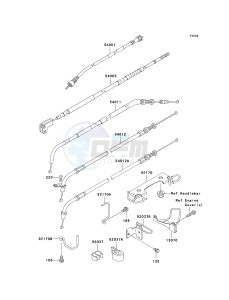 EN 500 C [VULCAN 500 LTD] (C6F-C9F) C9F drawing CABLES