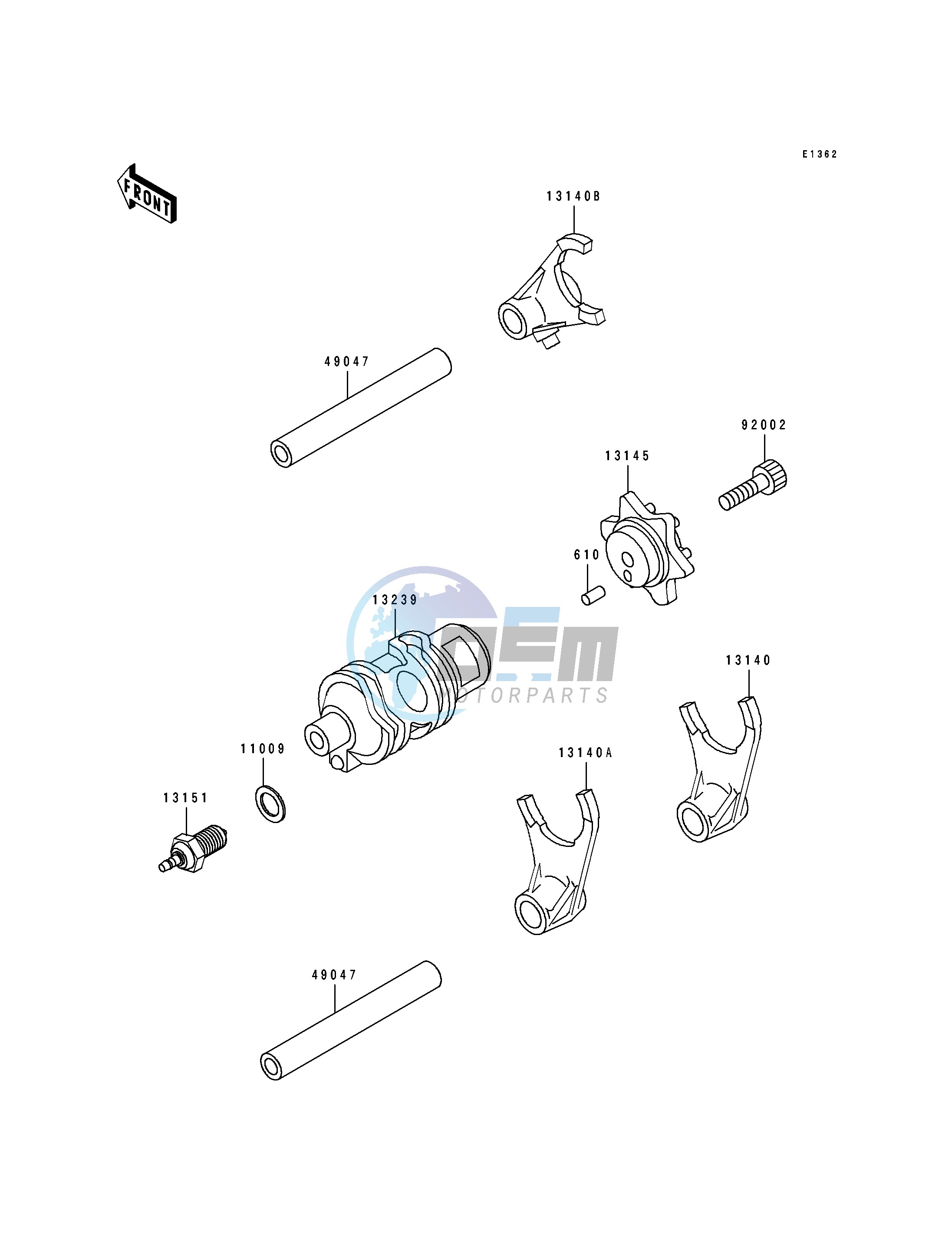 CHANGE DRUM_SHIFT FORK