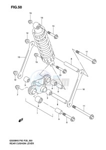 GS500 (P3) drawing CUSHION LEVER (MODEL K3)