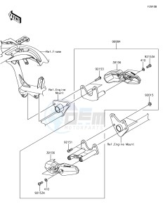 VERSYS 650 ABS KLE650FHFA XX (EU ME A(FRICA) drawing Accessory(Engine Guard)