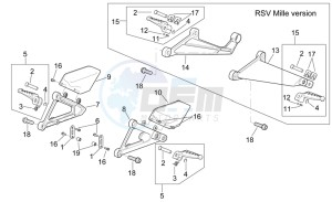 RSV 2 1000 drawing Foot rests