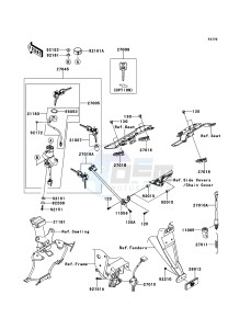 Z750R ABS ZR750PCF UF (UK FA) XX (EU ME A(FRICA) drawing Ignition Switch