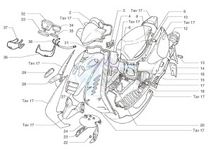 Ark AC 45 Red-Matt Black 125 drawing Protection covers