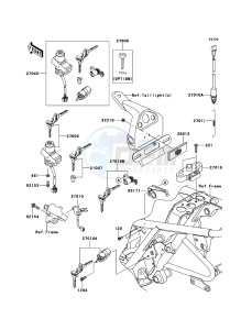 W800 EJ800AEF GB XX (EU ME A(FRICA) drawing Ignition Switch