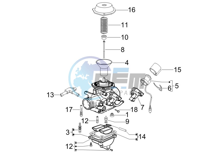 Carburetors components