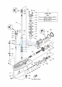 FT50JETL drawing LOWER-CASING-x-DRIVE-1