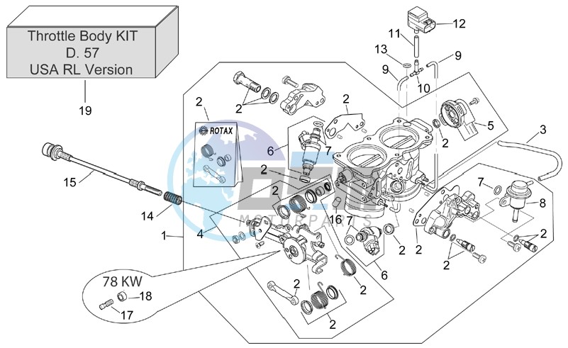 Throttle body