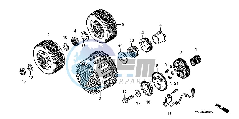 CLUTCH (VFR1200FD)