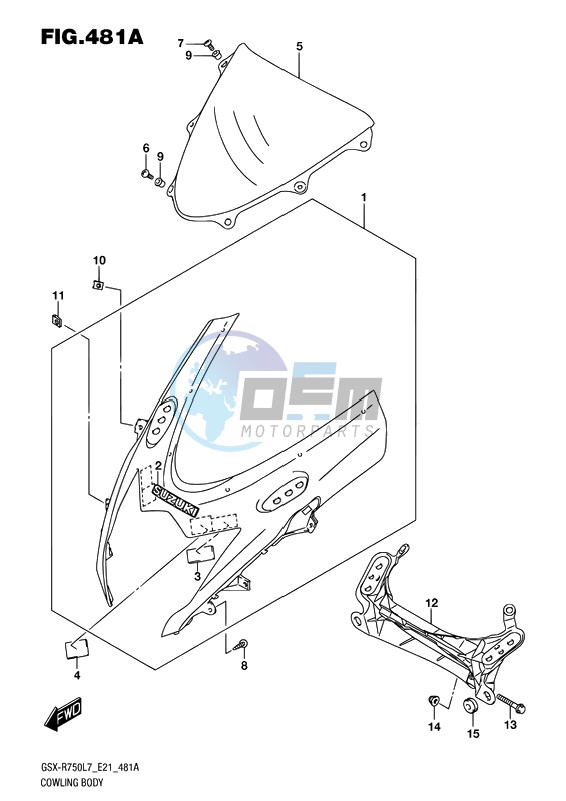 COWLING BODY