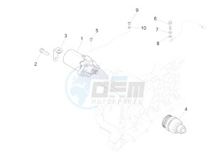 PRIMAVERA 50 4T 3V E4 30 MPH NOABS 30 Mph (NAFTA) drawing Stater - Electric starter