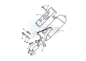 BW'S ORIGINAL 50 drawing EXHAUST