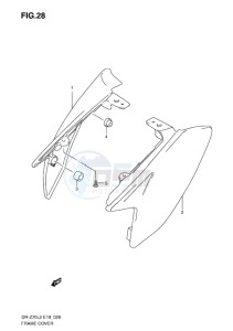 DR-Z70 EU drawing FRAME COVER