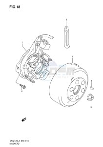 DR-Z125L EU drawing MAGNETO