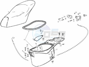 ATLANTIS BULLET - 50 cc VTHAL1AE2 Euro 2 2T AC FRA drawing Seat (Positions)