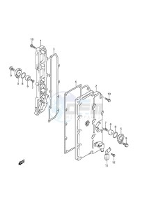 DF 300 drawing Exhaust Cover