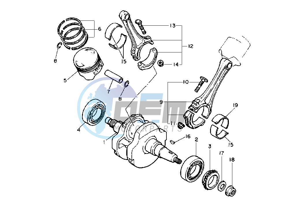 CRANKSHAFT PISTON