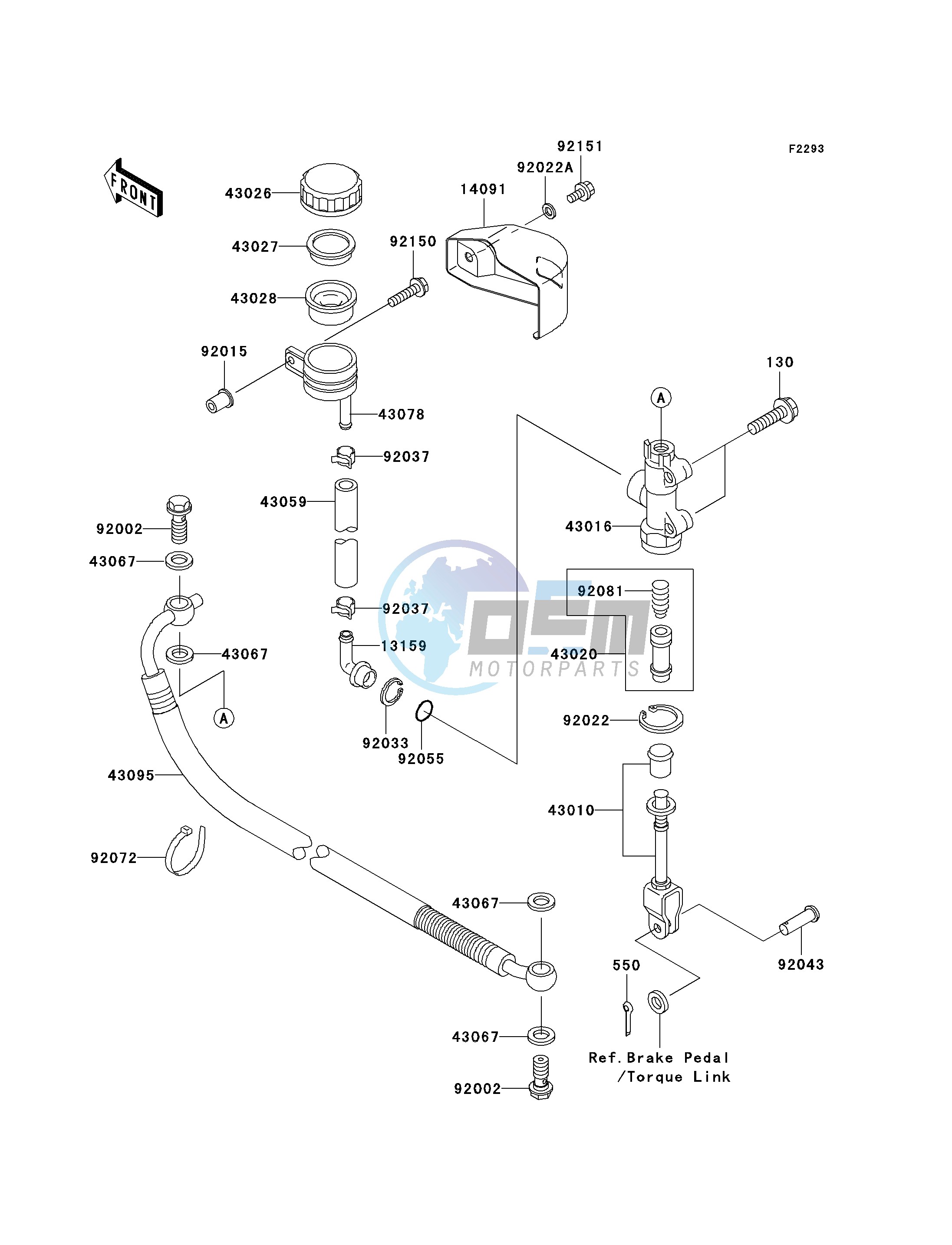 REAR MASTER CYLINDER