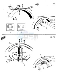 F3 [BUSHWHACKER] 175 [BUSHWHACKER] drawing FENDERS