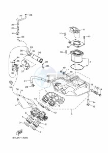 XTZ690 TENERE 700 (BMB8) drawing INTAKE