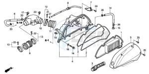 NES125 drawing AIR CLEANER