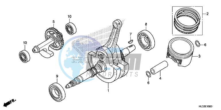 CRANKSHAFT/PISTON