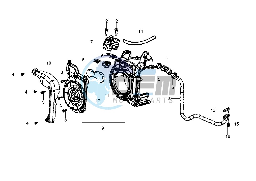 Secondary air system