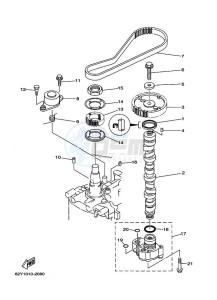 F50AETL drawing OIL-PUMP