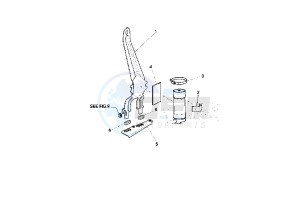 WR F 450 drawing BRACKET 2 TRAC