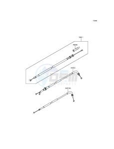 NINJA 300 EX300AEF XX (EU ME A(FRICA) drawing Cables