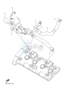 FZ8-SA FZ8 FAZER (ABS) 800 (1BD2) drawing AIR INDUCTION SYSTEM